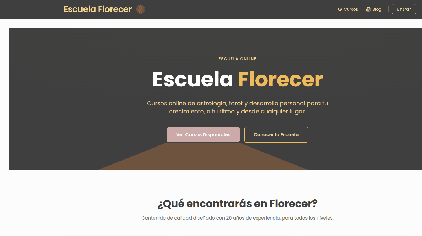Captura de Escuela Florecer